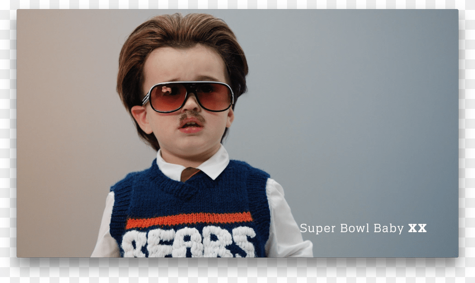 Nfl Super Bowl Baby Commercial 2017, Accessories, Sunglasses, Sweater, Knitwear Png