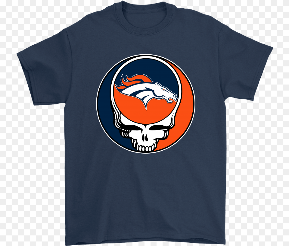 Nfl Team Denver Broncos X Grateful Dead Michigan Revenge Tour Cancelled, Clothing, T-shirt, Shirt Png