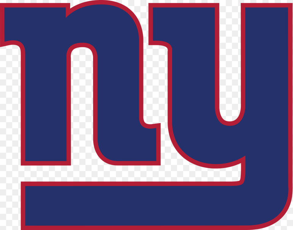 Nfl Team Logos Vector New York Giants Logo, Text, Purple Free Transparent Png