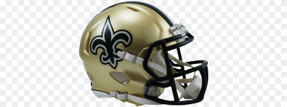 Nfl U2013 Fanz Collectibles New Orleans Saints Helmet, American Football, Football, Football Helmet, Sport Free Transparent Png