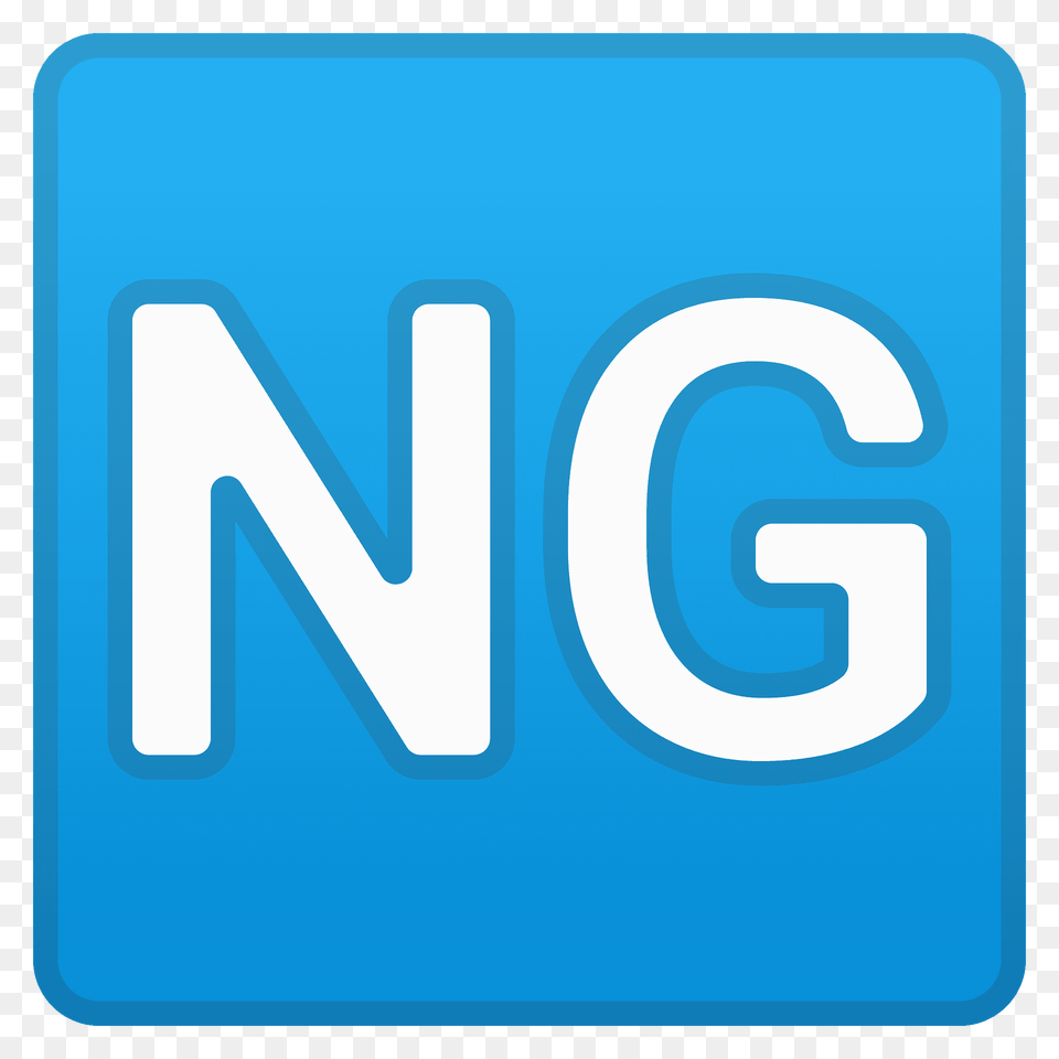 Ng Button Emoji Clipart, License Plate, Transportation, Vehicle, Sign Png