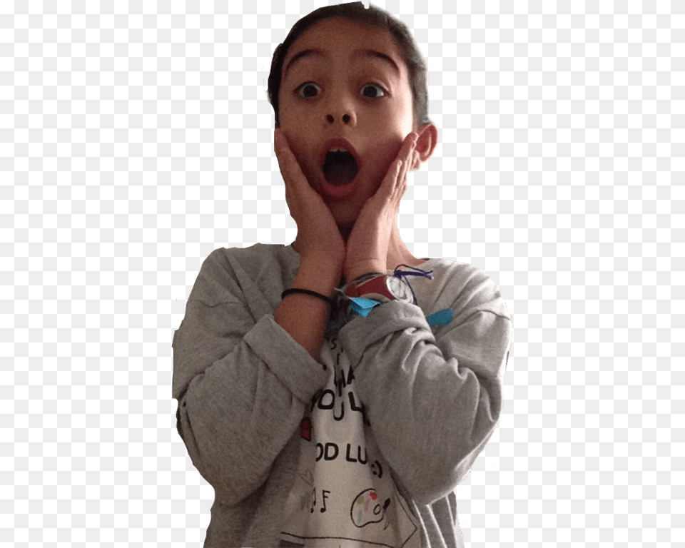 Ng Freetoedit Child, Head, Surprised, Person, Face Png Image