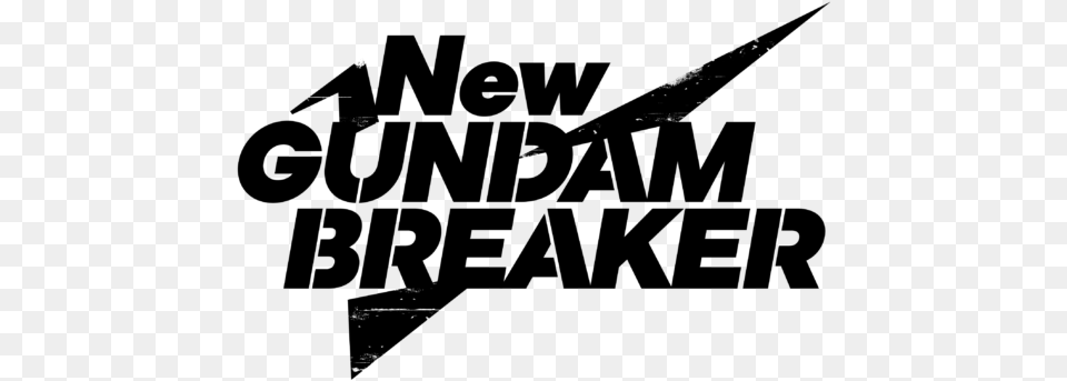 Ngb Logo Black New Gundam Breaker Graphic Design, Gray Png Image