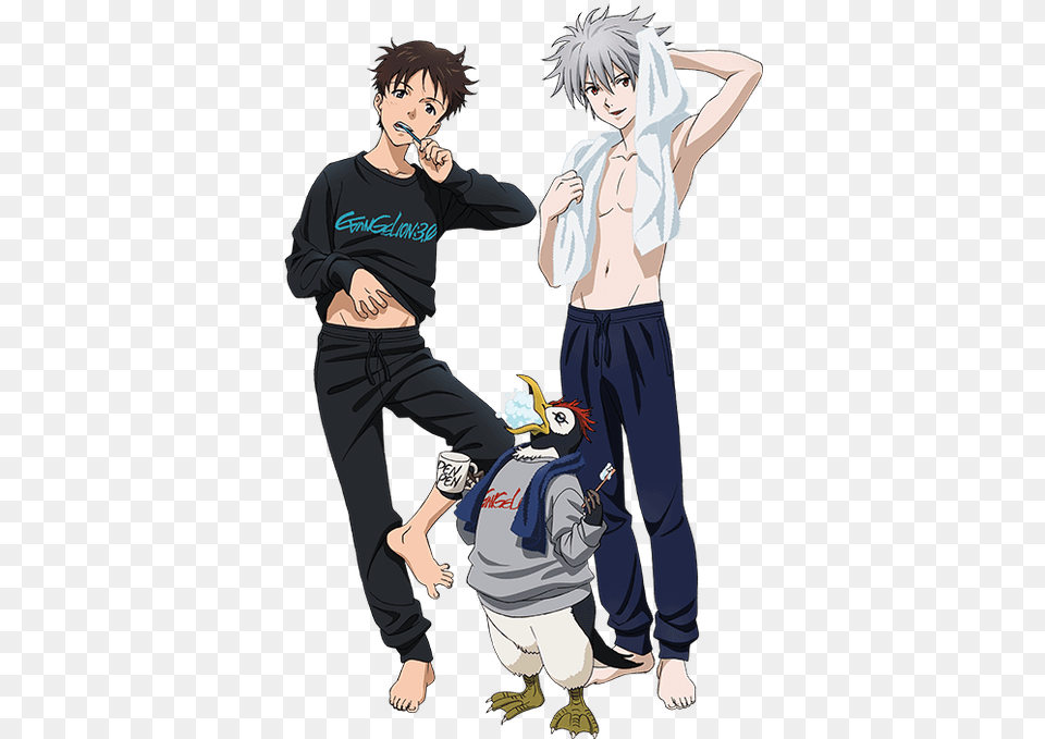 Nge Neon Gensis Evangelion Evangelion Penpen Pen2 Penguin Evangelion Fashion, Book, Publication, Comics, Teen Free Transparent Png