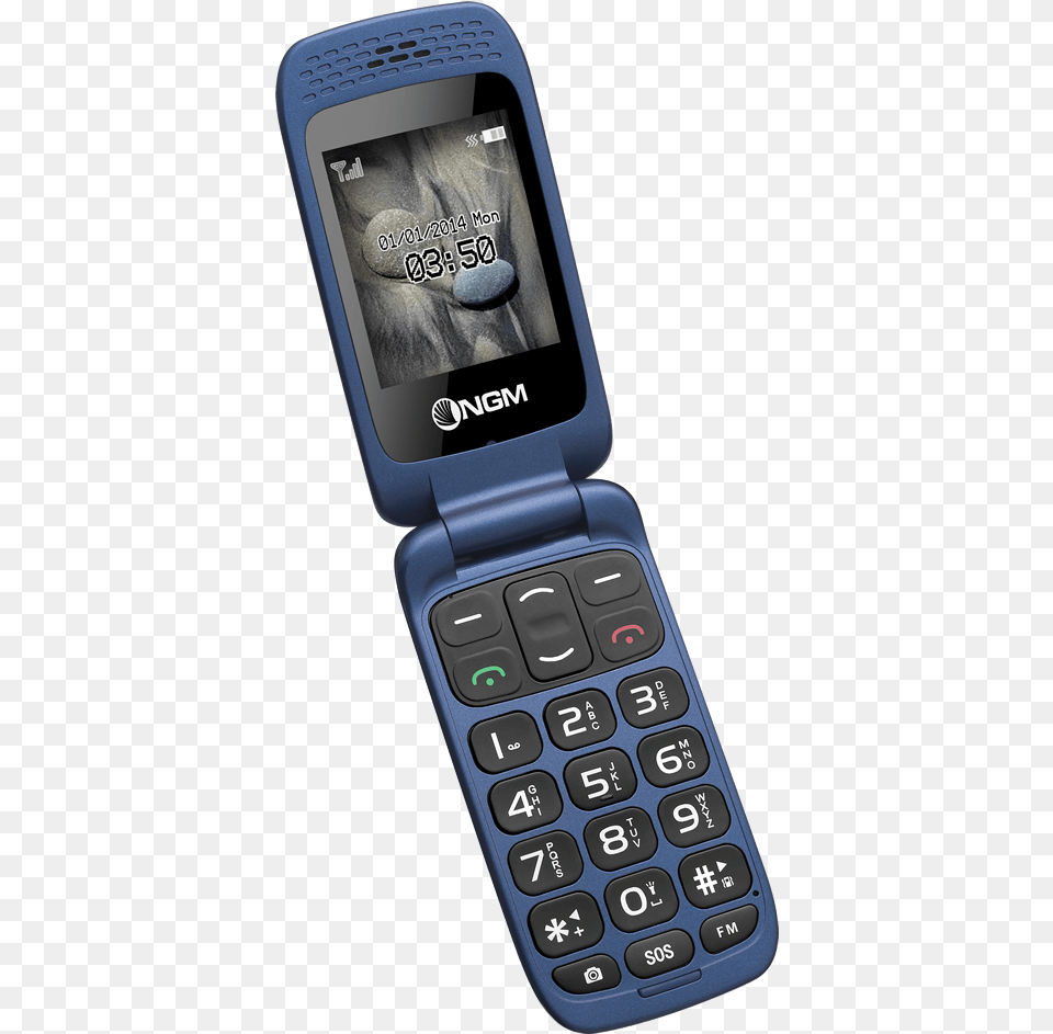 Ngm Flip Blue Dxopen Feature Phone, Electronics, Mobile Phone, Texting Png
