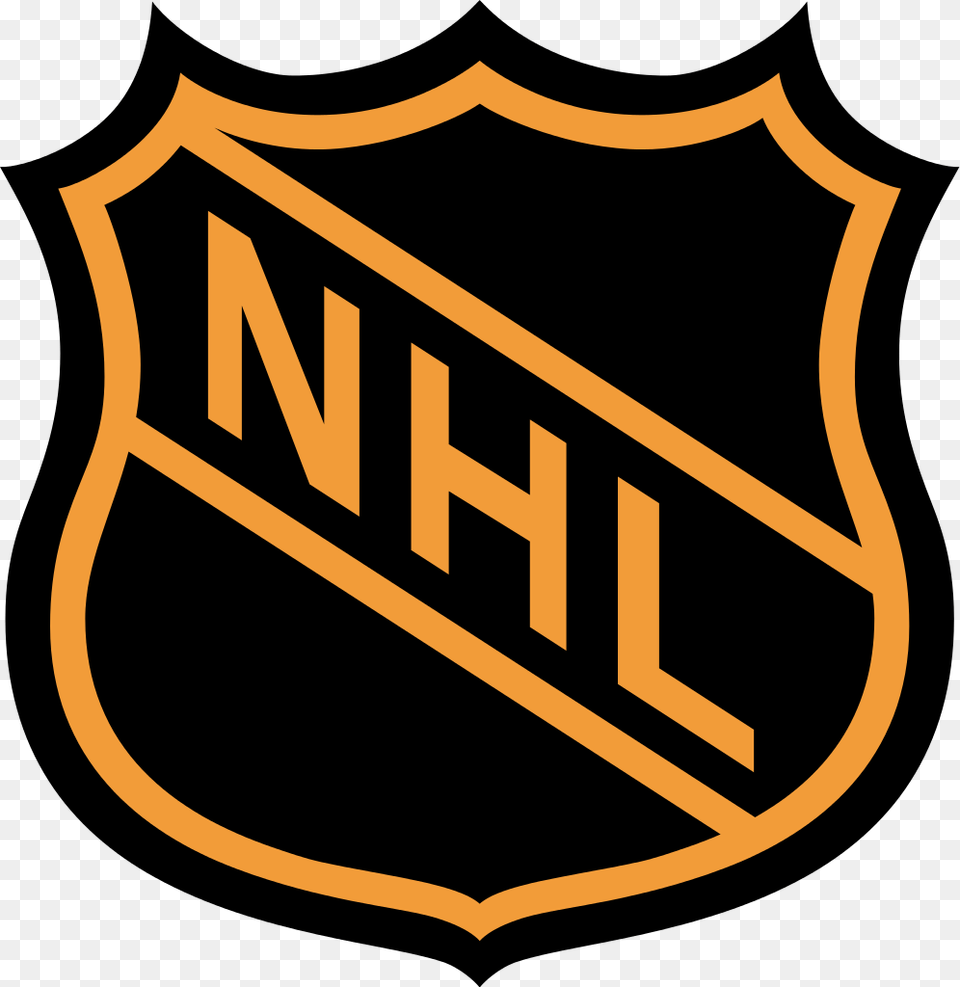 Nhl Logo Former, Badge, Symbol, Blackboard Free Png