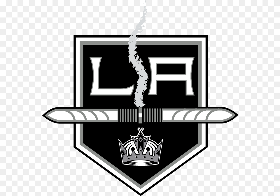 Nhl Los Angeles Kings Logo Los Angeles Kings Logo, Emblem, Symbol Free Png