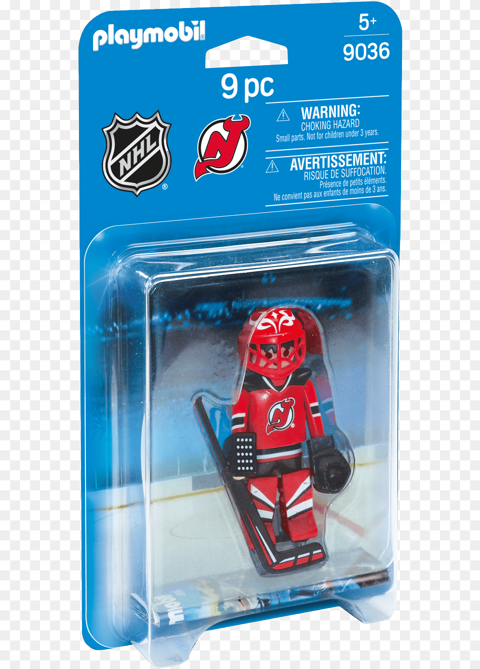 Nhl New Jersey Devils Goalie 9036 Playmobil Usa Playmobil Winnipeg Jets, Helmet, Robot, Boy, Child Png Image
