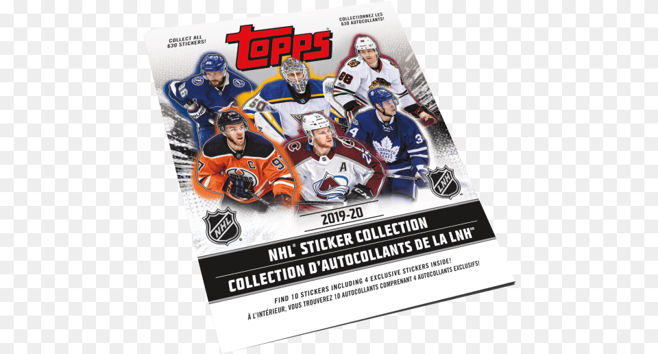 Nhl Sticker Albumsrc Https Nhl Sticker Collection 2019, Advertisement, Poster, Person, People Free Png
