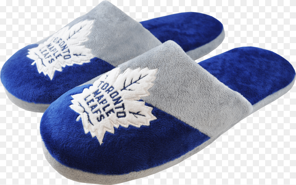 Nhl Toronto Maple Leafs Slippers Slipper, Clothing, Footwear, Shoe Png