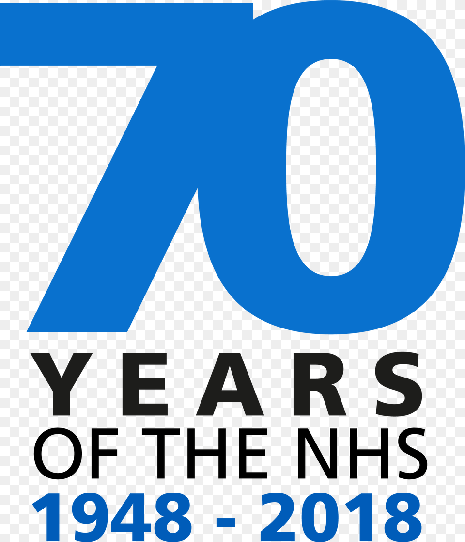 Nhs Happy 70th Birthday Nhs, Text, Number, Symbol, Logo Free Transparent Png