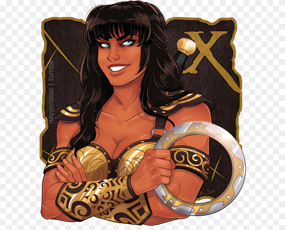 Nia On Tumblr Desenhos Da Guerreira Xena, Adult, Female, Person, Woman Free Png Download