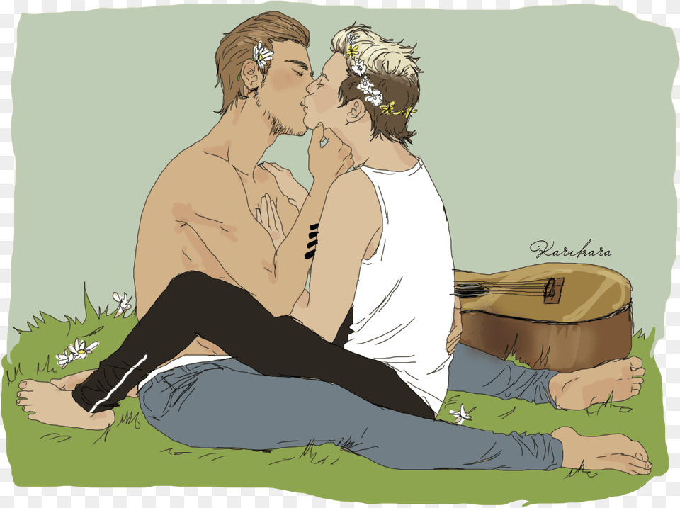 Niam Horayne Fan Art, Romantic, Person, Kissing, Publication Png