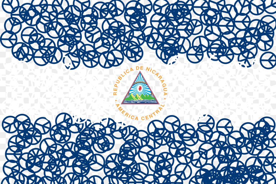 Nicaragua Flag, Pattern, Art Free Png Download