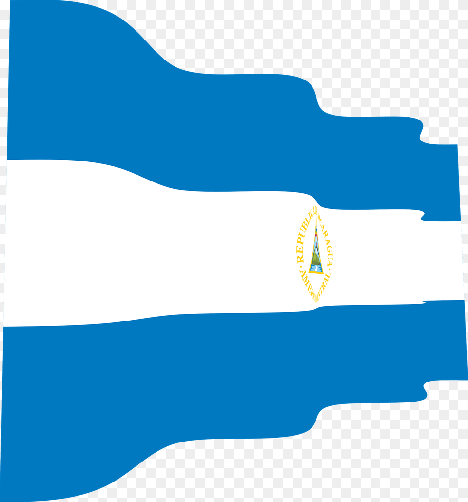 Nicaragua Wavy Flag Clipart, Oars Free Transparent Png