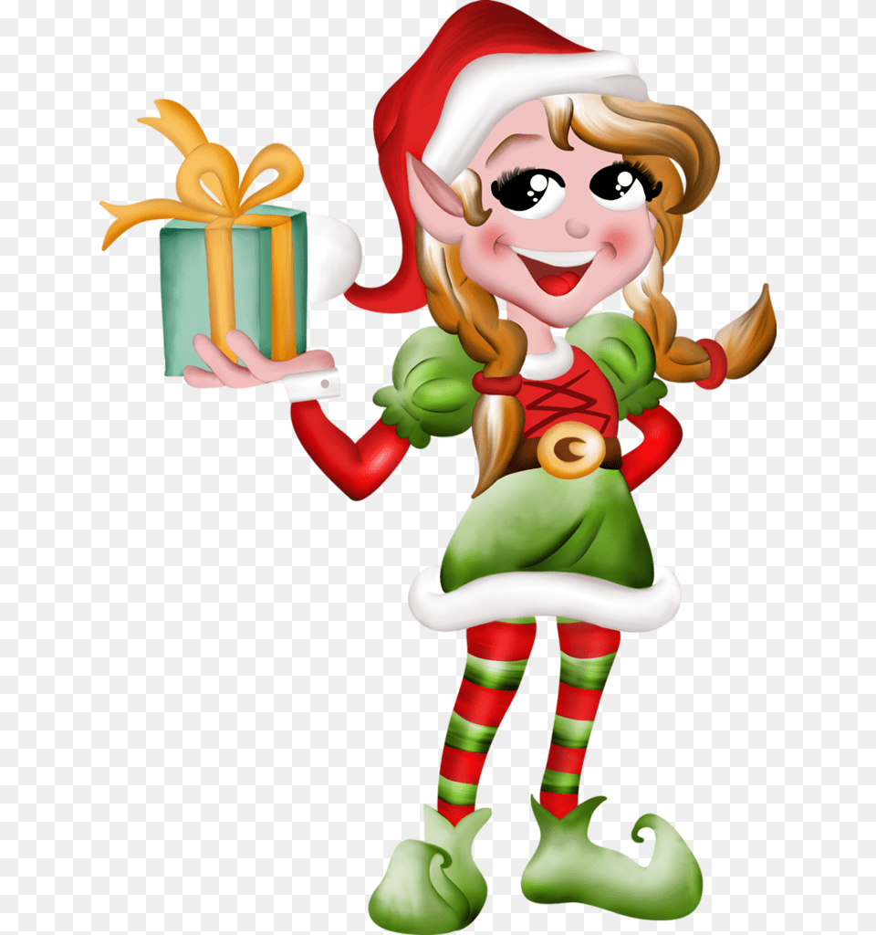 Nice Christmas Elf Download Merry Christmas From Annie, Baby, Person, Face, Head Free Png