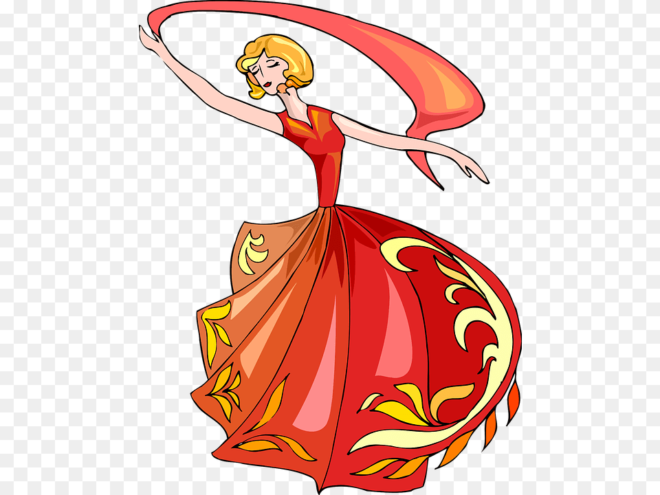 Nice Dress Ethi Pike Gorgeous Red Notebook Extended Lines, Person, Dancing, Leisure Activities, Adult Free Png Download