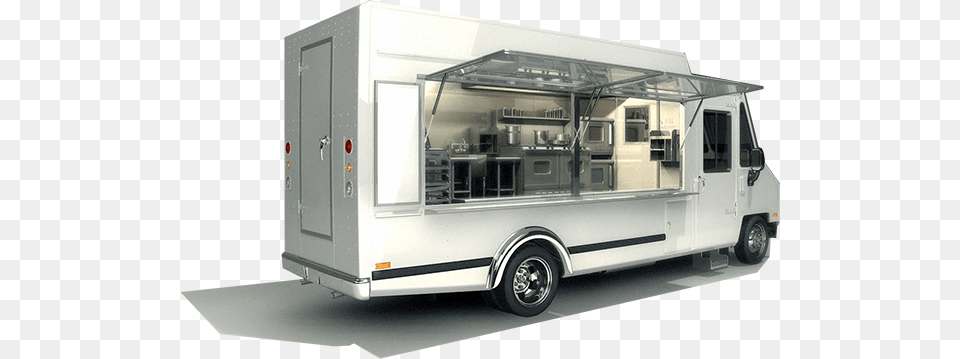 Nice Kitchen Food Network Interior Model New Food Truck Kitchen Equipment, Transportation, Vehicle, Moving Van, Van Png Image