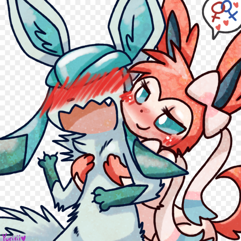 Nice Picture Kris Thanks For Waiting For It To Upload Sylveon X, Book, Comics, Publication, Art Free Transparent Png