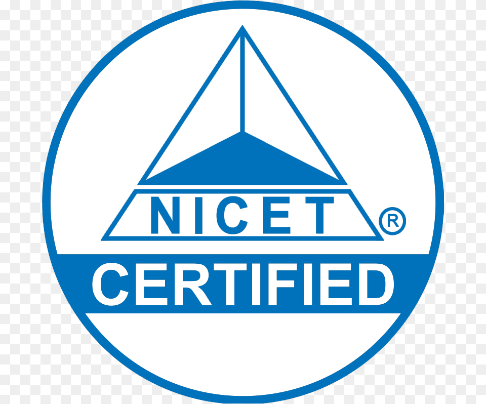 Nicet Certified National Institute For Certification In Engineering, Logo, Badge, Symbol, Disk Free Transparent Png