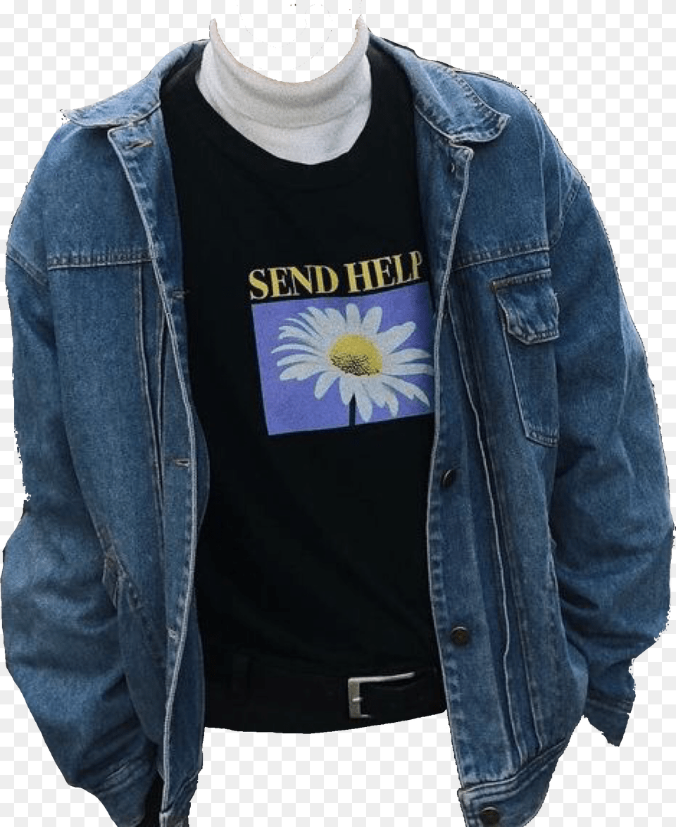 Niche Meme Blue, Vest, Clothing, Coat, Pants Free Png