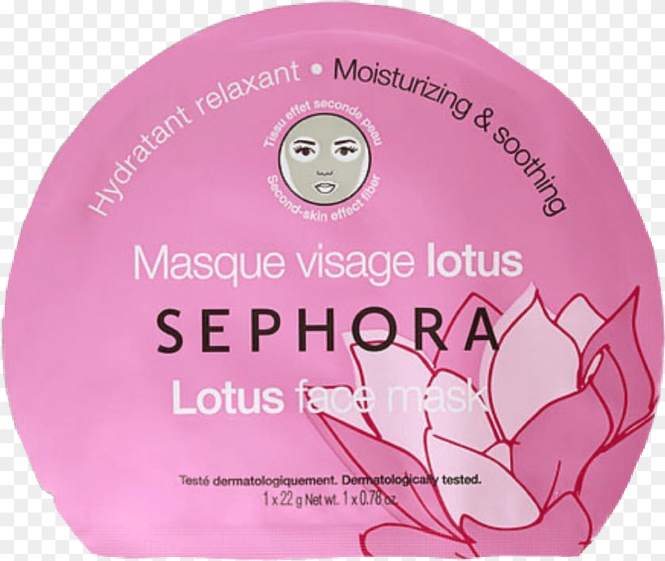 Niche Skincare Pinkaesthetic Redaesthetic Sephora Sheet Mask Lotus, Swimwear, Cap, Clothing, Hat Free Transparent Png