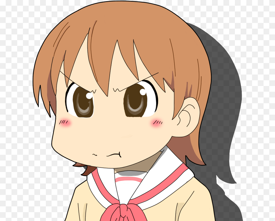 Nichijou Angry, Book, Comics, Publication, Baby Free Transparent Png