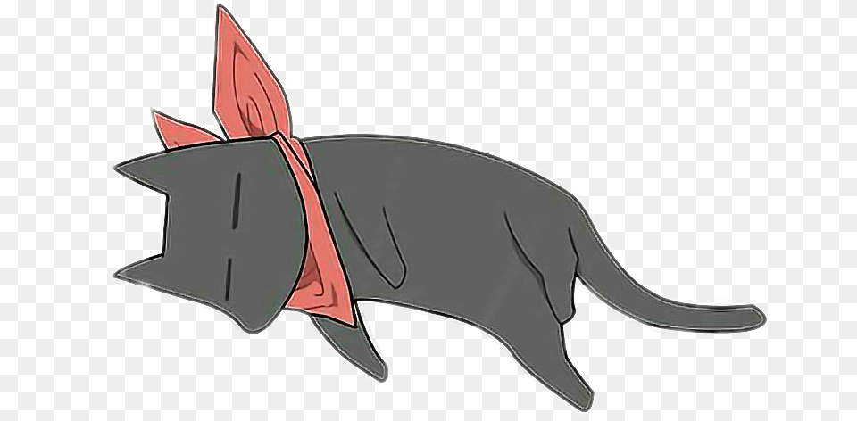 Nichijou Sakamoto Anime Cat Blackcat Nichijou Dog, Art, Animal, Fish, Sea Life Png Image