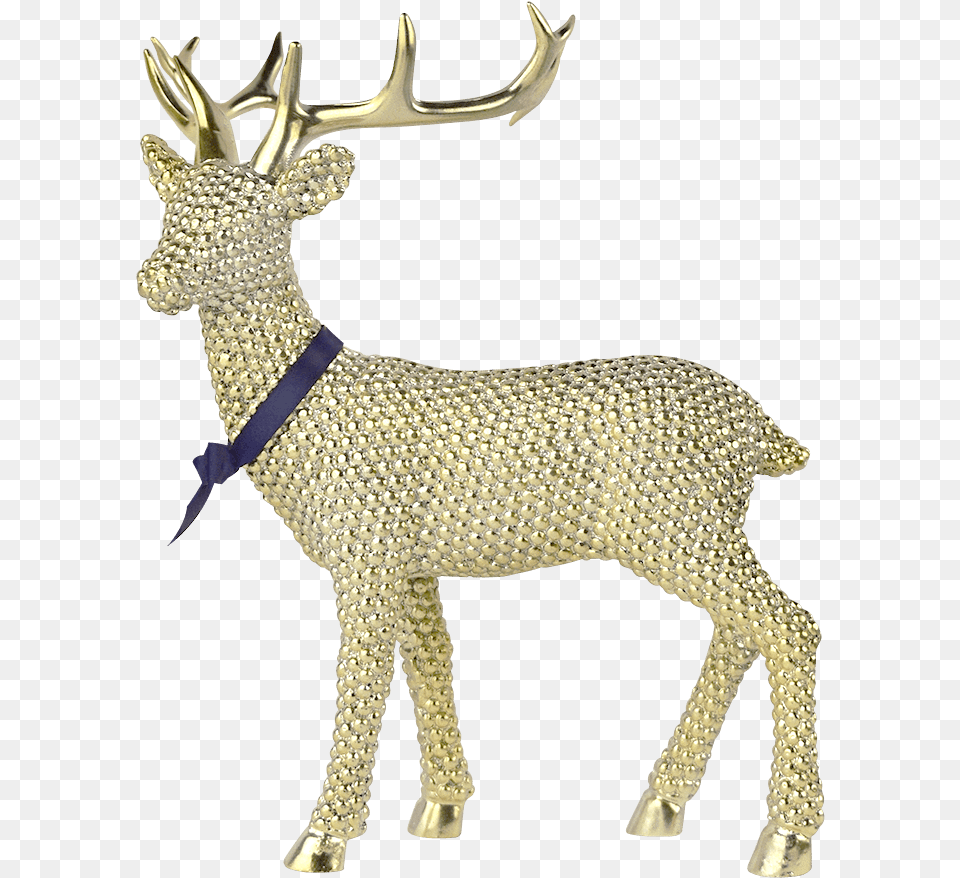 Nicholas Silver Sleighclass Reindeer, Animal, Deer, Mammal, Wildlife Free Png