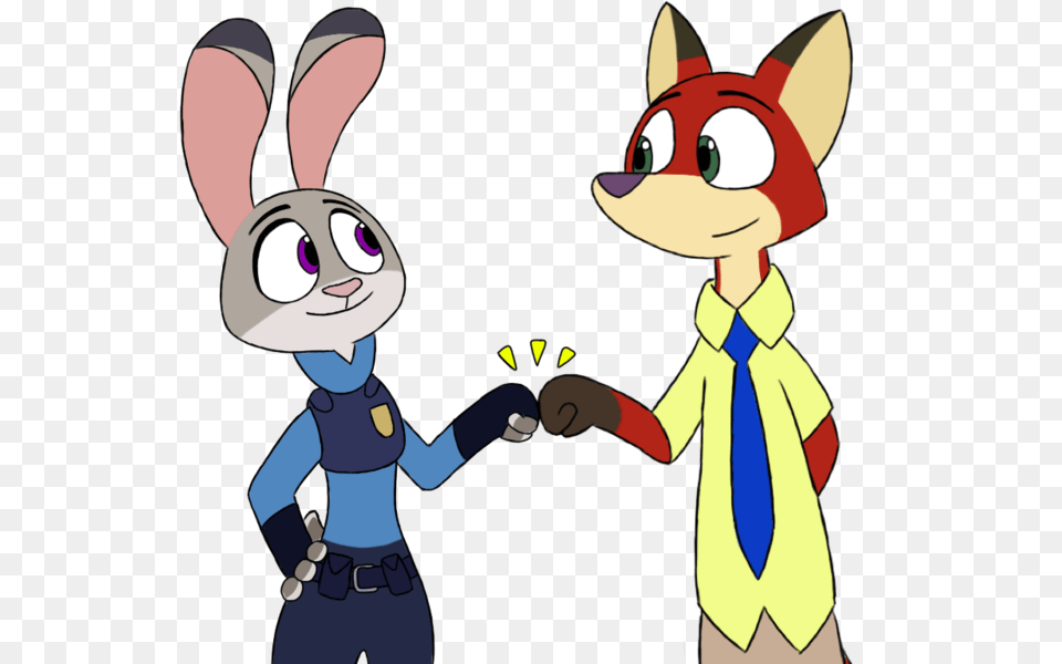 Nick And Judy, Baby, Person, Cartoon, Face Free Transparent Png