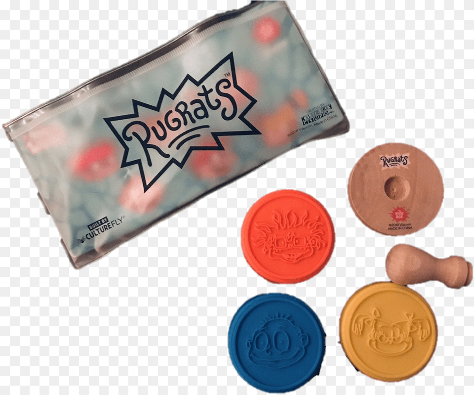 Nick Box Exclusive Rugrats Cookie Play Doh Stamps Coin Purse, Wax Seal, Machine, Wheel, Can Free Png Download