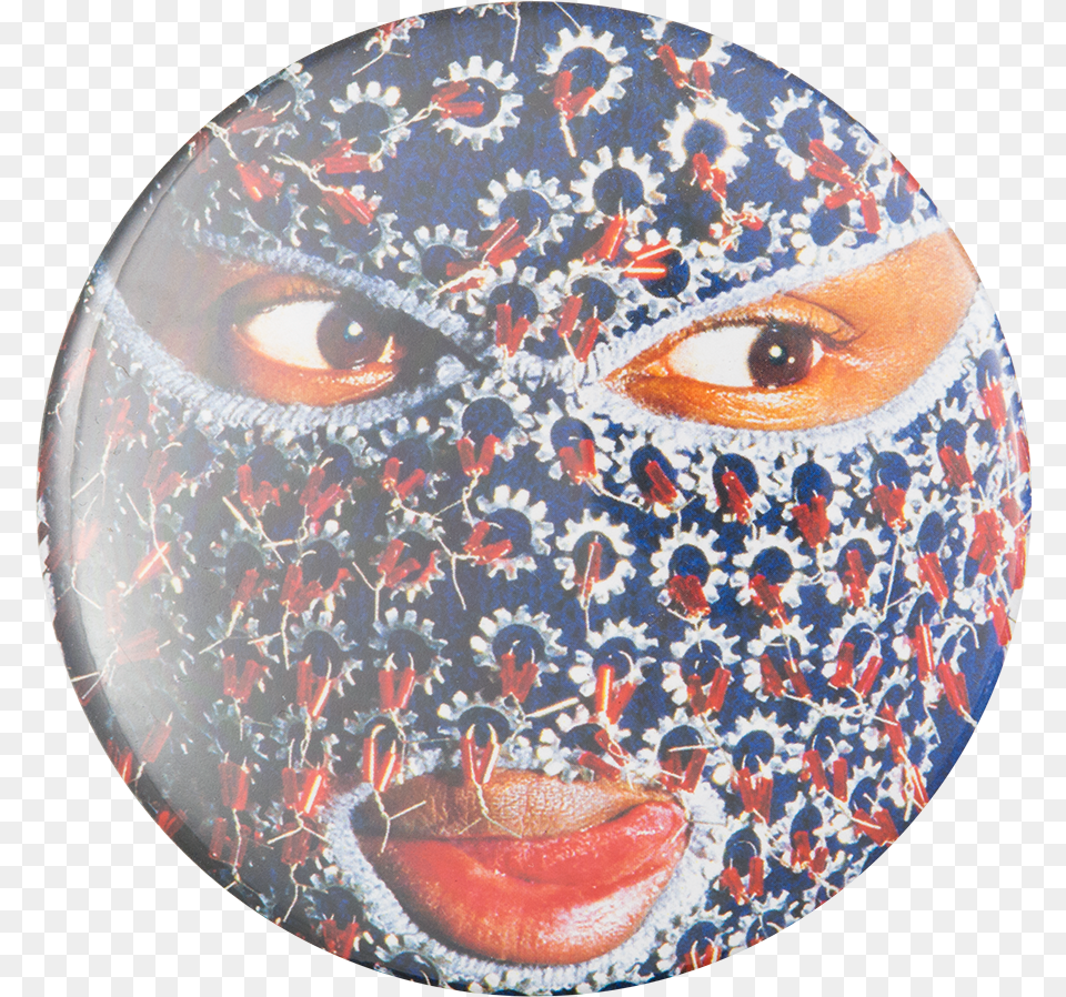 Nick Cave Ski Mask Art Button Museum Carving, Photography, Sphere, Porcelain, Pottery Free Transparent Png