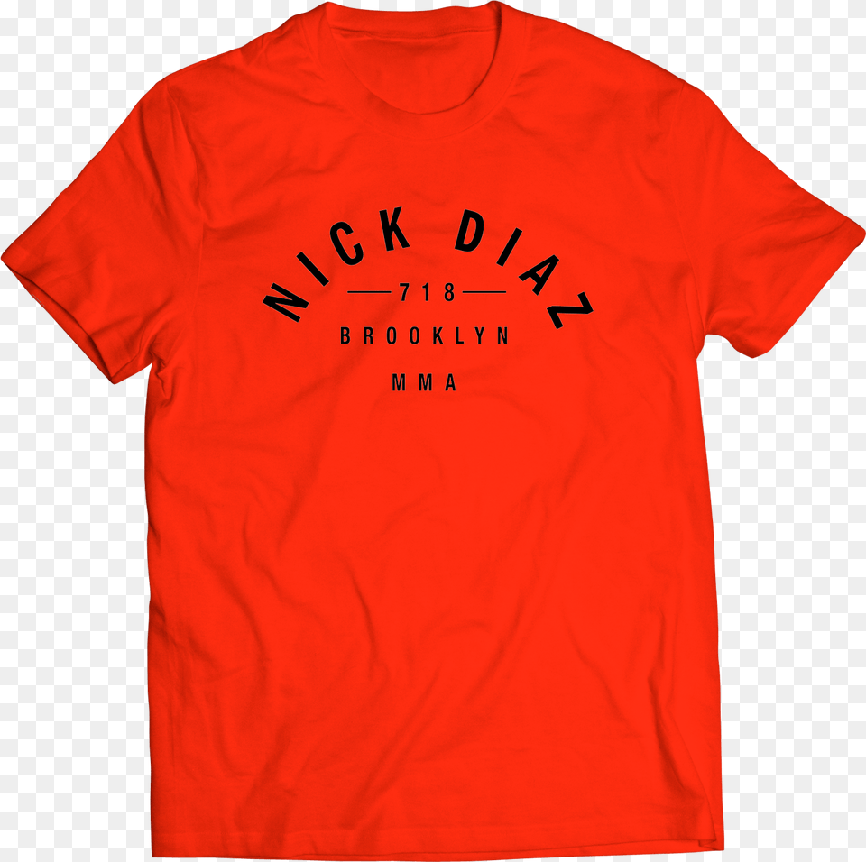 Nick Diaz Brooklyn Mma T Shirt Ufc Camisetas Medicina Veterinaria, Clothing, T-shirt Png Image