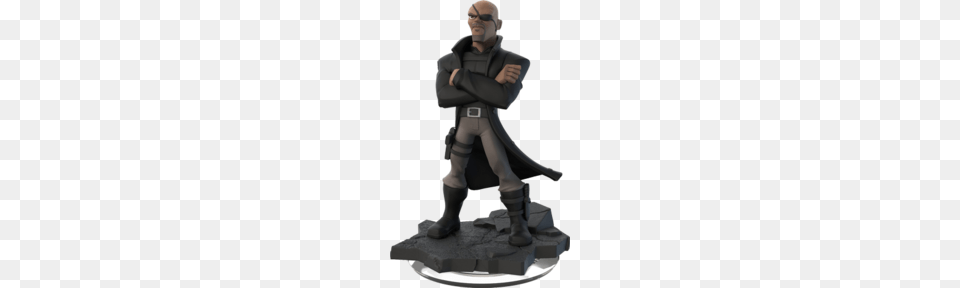 Nick Fury, Figurine, Adult, Female, Person Free Png Download