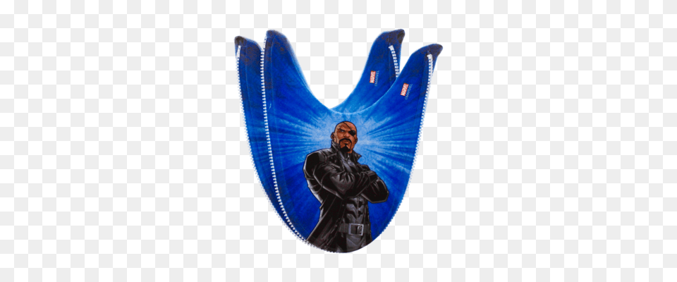 Nick Fury Mix N Match Zlipperz Set, Adult, Male, Man, Person Free Png