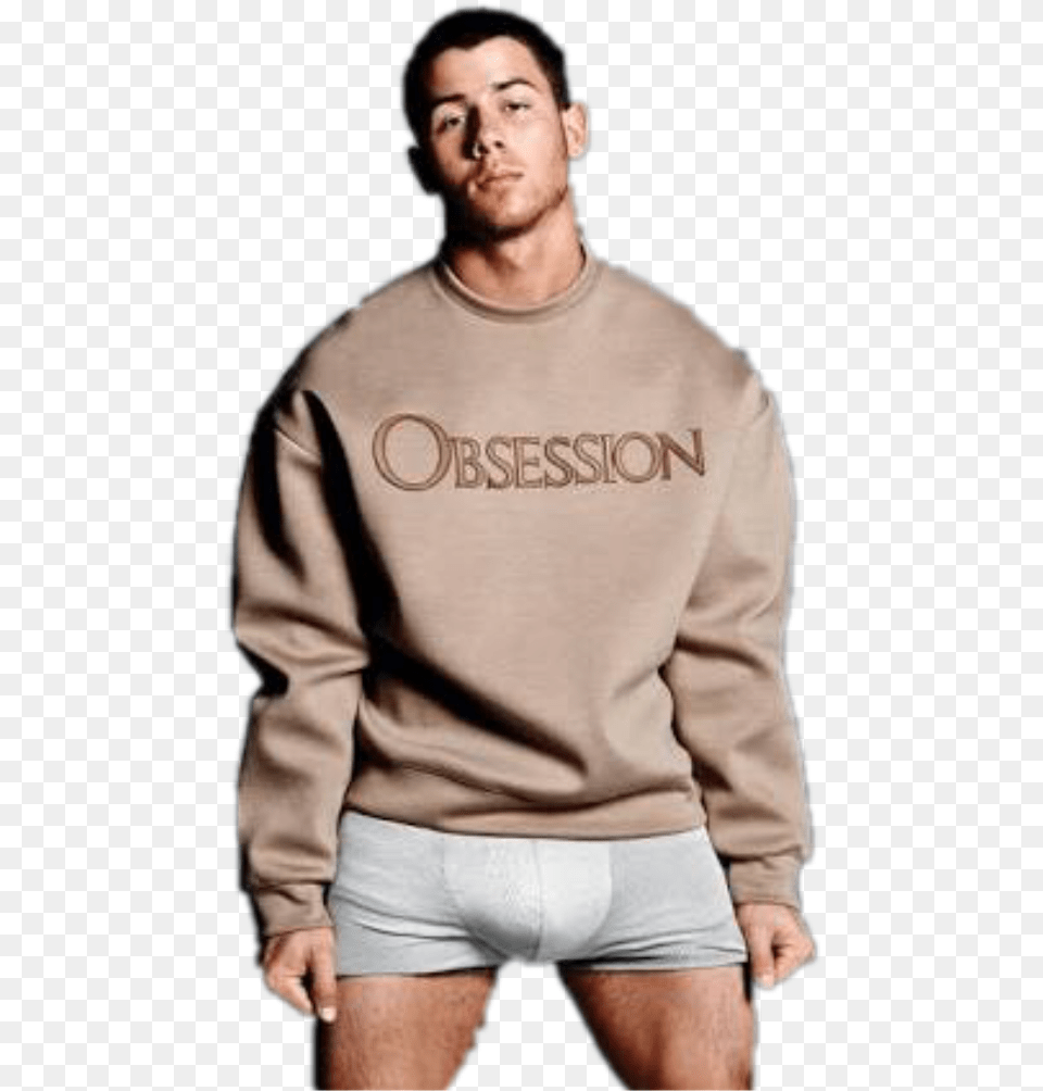 Nick Jonas Nick Jonas Hot, Clothing, Sweatshirt, Knitwear, Sweater Free Png