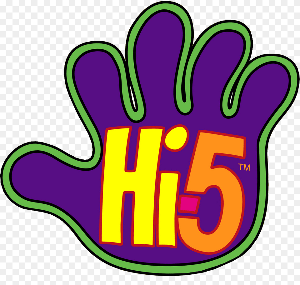 Nick Jr Logo 1999 Hi 5 Hi 5 Clipart, Clothing, Glove, Light Free Png