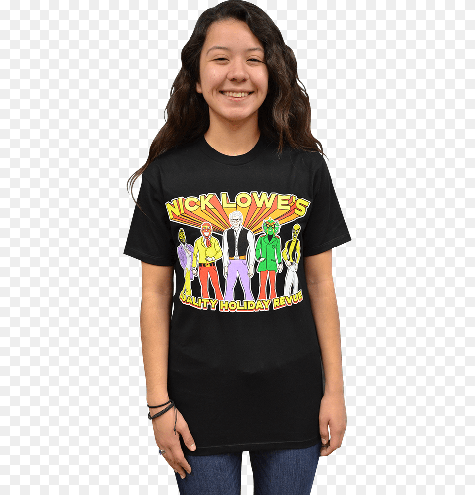 Nick Lowe39s Quotholiday Holiday Revuequot T Shirt Nick Lowe Nick Lowe Holiday Revue Shirt, T-shirt, Clothing, Adult, Person Png