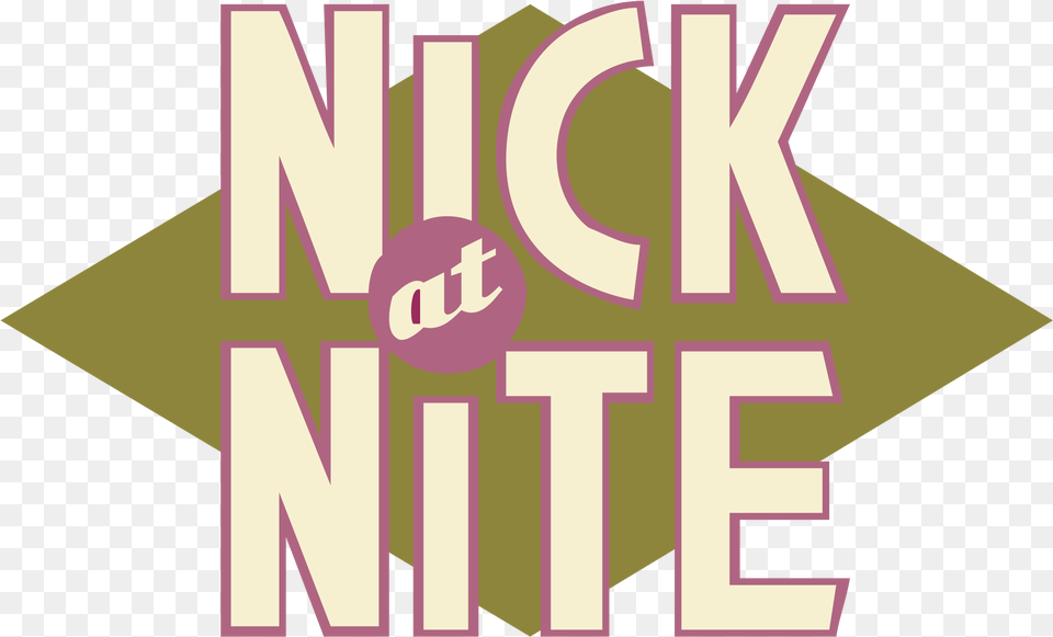 Nick Nick At Nite, Purple, Logo Free Png Download