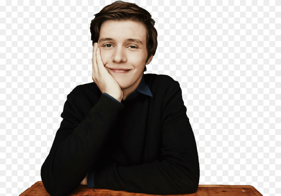 Nick Robinson Nick Robinson Header Hd, Smile, Face, Happy, Head Free Transparent Png
