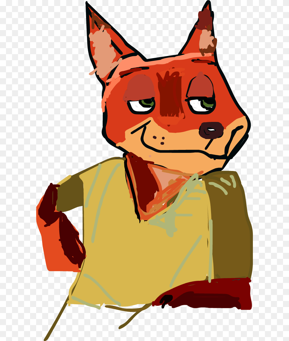 Nick Wilde, Person, Art, Adult, Face Free Png