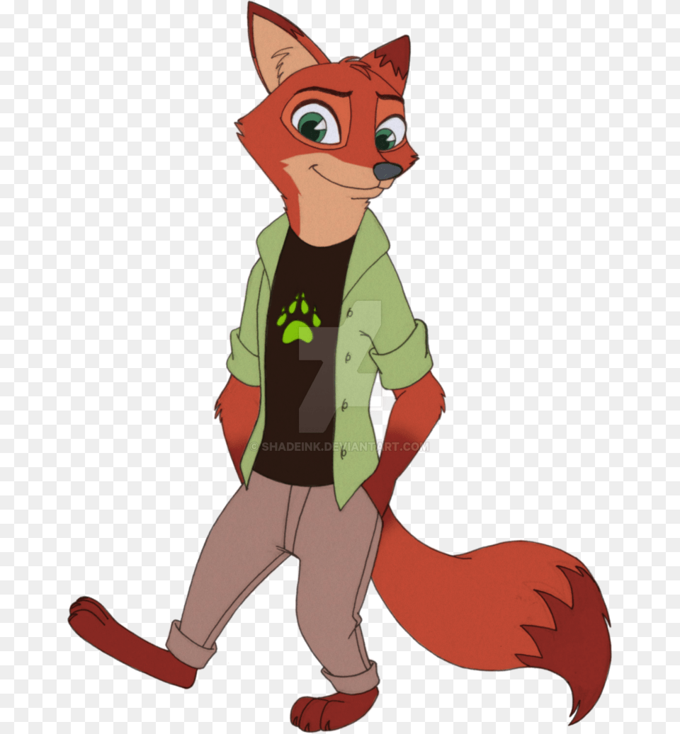 Nick Wilde, Boy, Child, Male, Person Free Png Download