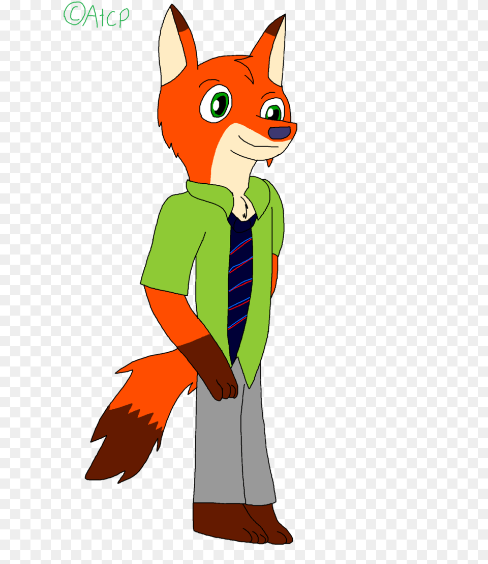 Nick Wilde, Formal Wear, Cartoon, Person Free Transparent Png