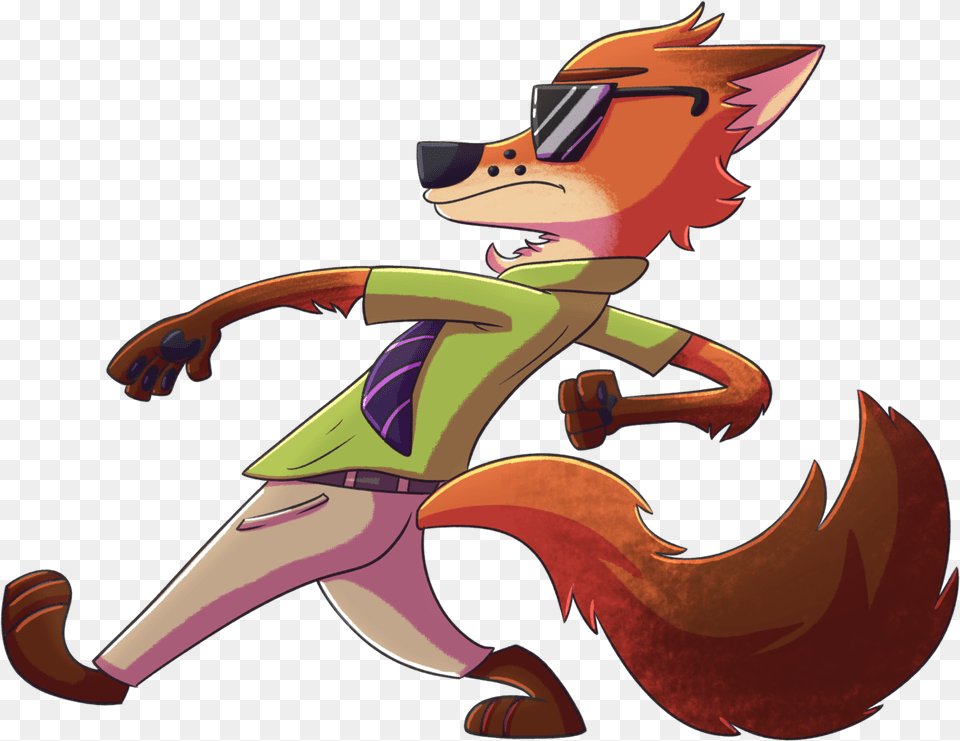 Nick Wilde Dog Like Mammal Mammal Cartoon Vertebrate Mammal, Person Free Png Download