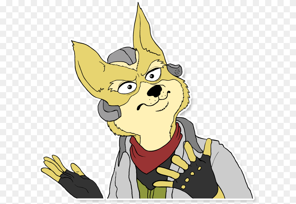 Nick Wilde Fox Mccloud A Fox In Space, Baby, Person, Cartoon, Face Png Image