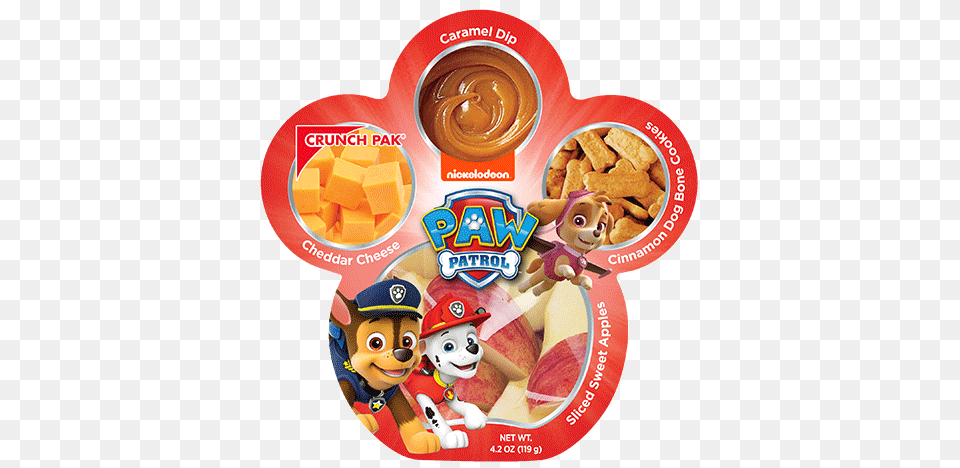 Nickalive Crunch Pak Introduces New Paw Patrol Branded, Food, Lunch, Meal, Snack Free Transparent Png