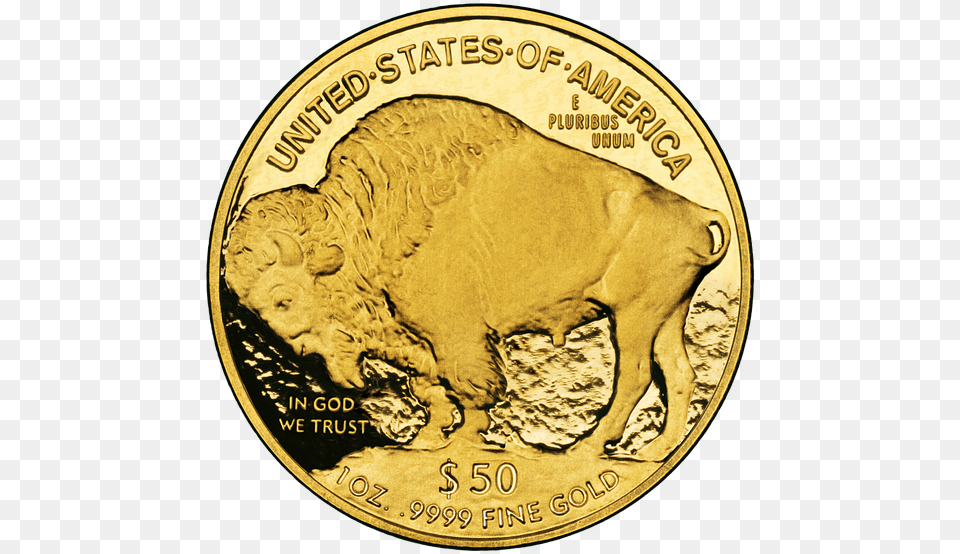 Nickel 24 Karat Coin Gold Bull Wertvolll Jewel Usa 50 Dollar Coin, Money, Baby, Person Png