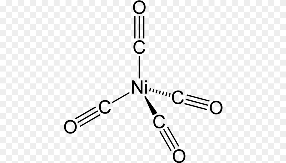 Nickel Carbonyl 2d Mo Co 6 Structure, Gray Png