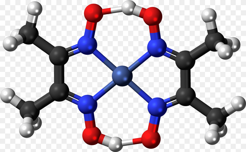 Nickel Dimethylglyoxime Complex Ball Salicylic Acid Stick And Ball Model, Sphere, Chess, Game, Network Free Transparent Png