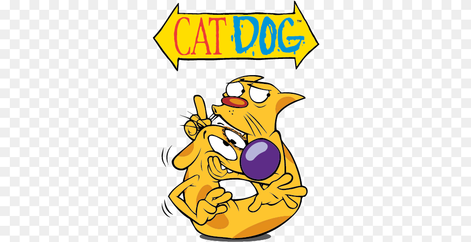 Nickelodeon Animation Cartoons Nicktoons Toons Catdog Nickelodeon Cat And Dog, Baby, Person, Book, Publication Free Png